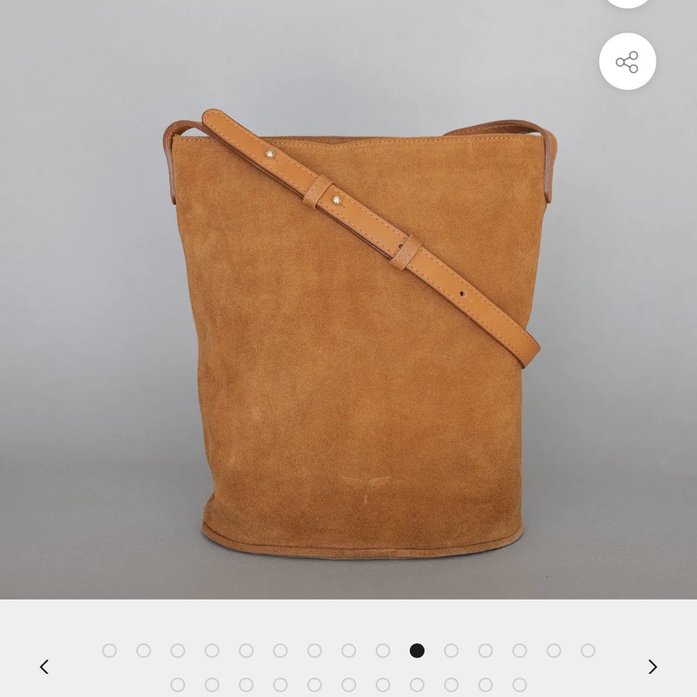 CLHEI Makena bag. BRAND NEW.  Camel suede